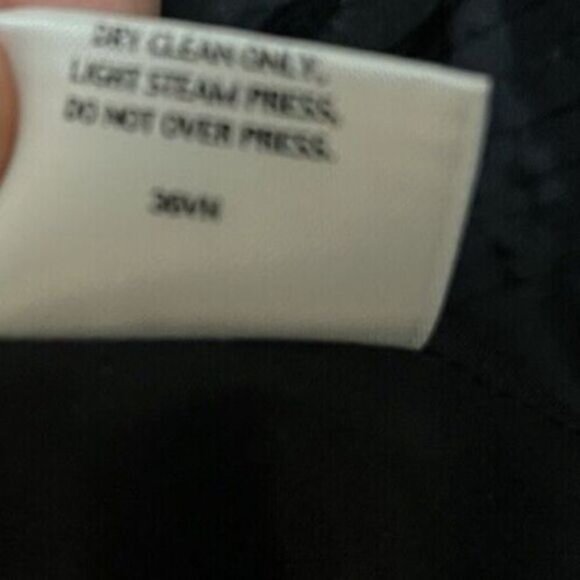 EILEEN FISHER Open Jacket 100% Silk Black Crinkle Open Magnet Closure Women's S - Picture 15 of 16